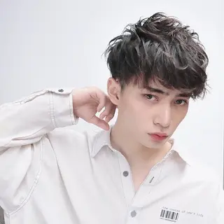 ショート カラー メンズ Agu hair aimer所属・古林 紘のヘアスタイル