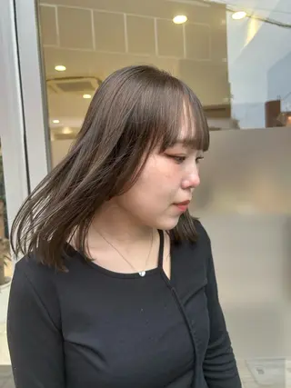 カラー ハイトーン× デザイン　Runoのヘアスタイル