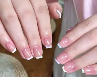 ネイル By moonネイル 🌷ワンホン/韓国風のネイルデザイン