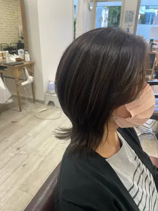 ミディアム アイブロウ◎ rista藤岡佳世のヘアスタイル