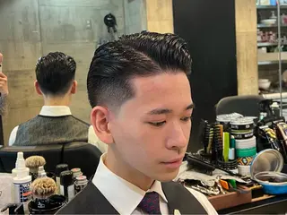 ショート メンズ BINGO HAIR WORKS 【ビンゴヘアワークス】所属・🎱メンズフェード 特化HYOGA🎱のヘアスタイル