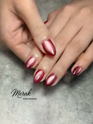 ネイル Kurobuchi パラジェル長さだしのネイルデザイン