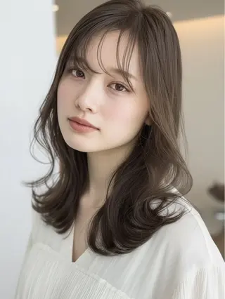 ロング 🫧毛先カット 🫧山中沙希のヘアスタイル