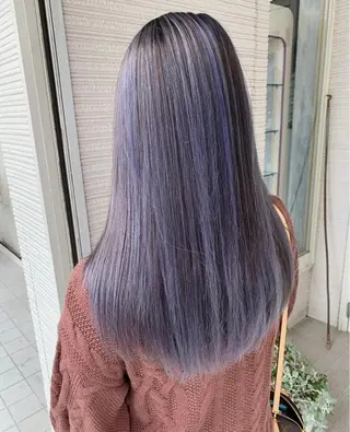 ロング カラー KARIOCA HEAD DESIGN所属・Sakairi Yunaのヘアスタイル