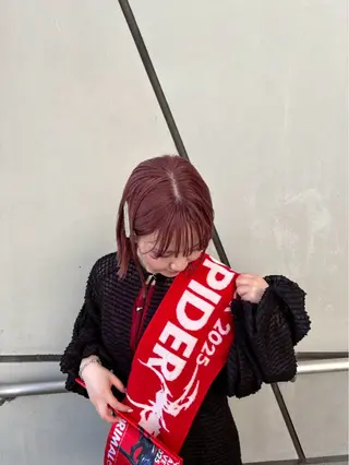 ショート カラー 💟艶カラー・トリー トメント/リサ🤍のヘアスタイル