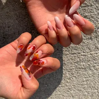 カラー ネイル yuri kaのネイルデザイン