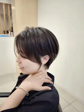 ショート レイヤー/ショート /韓国ヘアー野口勇真のヘアスタイル