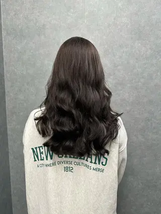 ロング 古沢 新のヘアスタイル