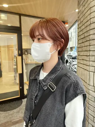 ショート haru/レイヤー/ ウルフのヘアスタイル