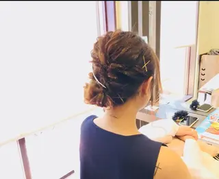 ヘアアレンジ ZIPセカンド所属・北原 練のヘアスタイル