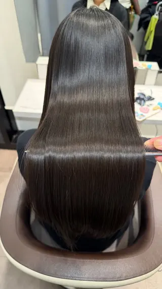 ロング 髪質改善 艶髪🔵フセナオヤのヘアスタイル