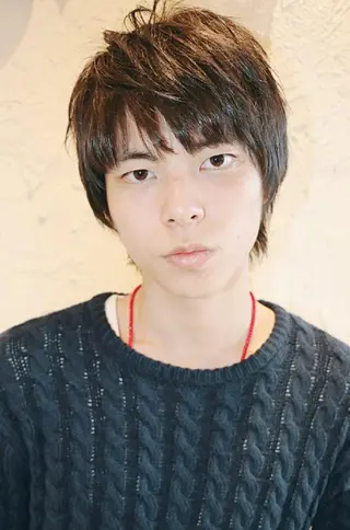 ショート カラー メンズ LAMP HAIR  ランプヘアー所属・徳永 博志のヘアスタイル