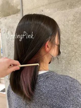 ミディアム 齋藤 椋哉のヘアスタイル