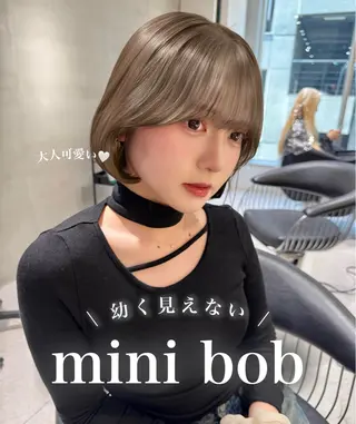 ショート ハイトーン特化🤍/ 韓国ボブ / ハルナのヘアスタイル