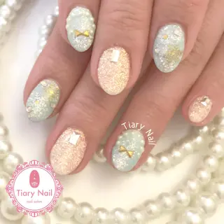 ネイル 💗🪽Tiary Nail🪽💗のネイルデザイン