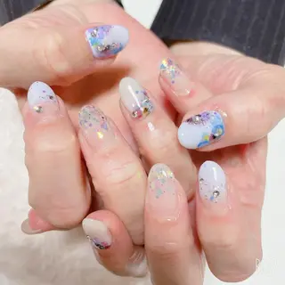 ネイル The Best Beauty受付担当のヘアスタイル