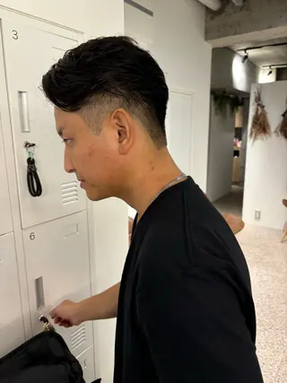 ショート メンズ TONUKOA RUA下北沢店【トヌコア ルア】所属・丸山璃子 /パーマ/レイヤーのヘアスタイル