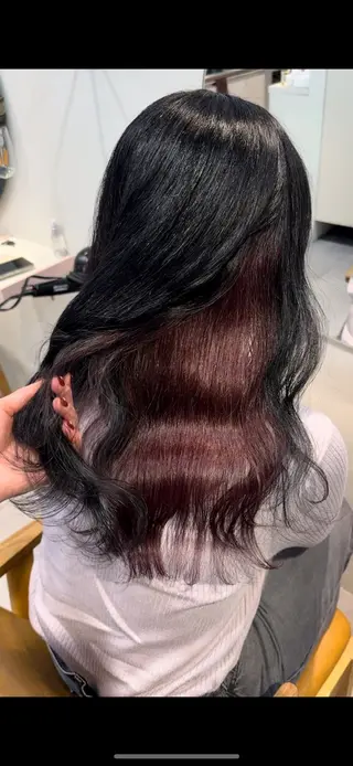 ロング カラー roka所属・ayaka♡ 柔らかカラーのヘアスタイル