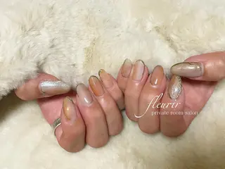 ネイル フルリール 【プライベートサロンのネイルデザイン