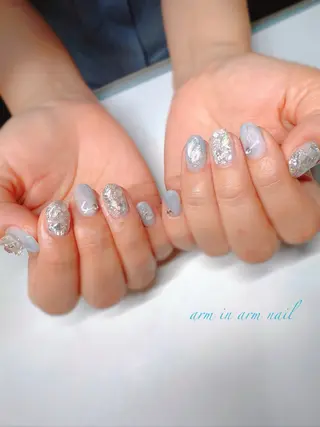 ネイル arm in arm ︎✿Yamamotoのマツエク・マツパデザイン