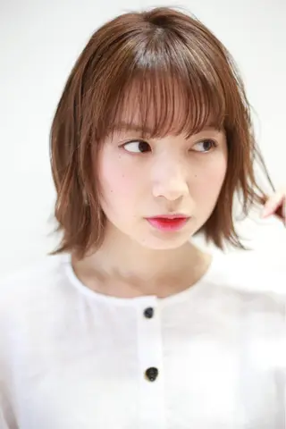 ショート カラー なりたいが叶う ながしまじゅんきのヘアスタイル