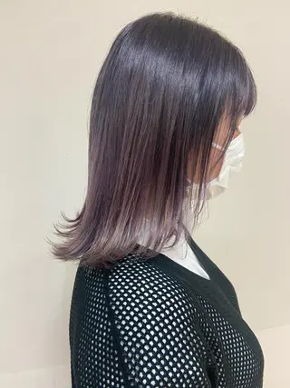 セミロング カラー 【カラーリスト】 Likka.のヘアスタイル