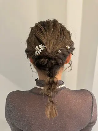 ヘアアレンジ 内沼 恵留菜のヘアスタイル