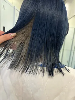 ミディアム ブリーチカラー/ベー ジュ/Hono🦖のヘアスタイル