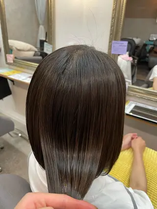 ミディアム 齋藤 真由のヘアスタイル