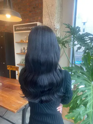 セミロング the BRIDGE 加藤みのりのヘアスタイル