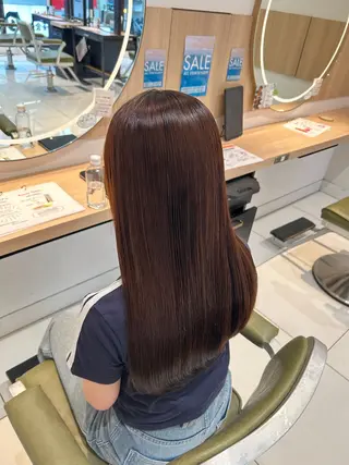 ロング ダブルカラー /透明感カラーRioのヘアスタイル