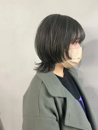 ショート 柏 ウルフ/レイヤー 田中佐和🐺のヘアスタイル