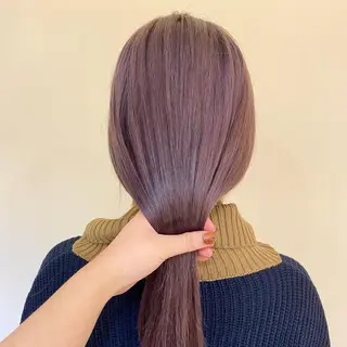 セミロング カラー コマツリサ ROCCO eastのヘアスタイル