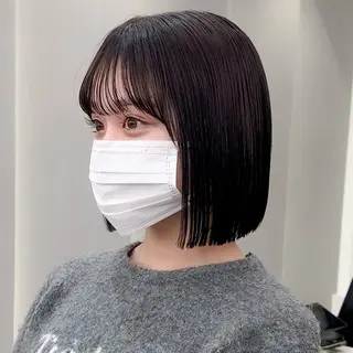 ショート 縮毛矯正/韓国ヘア /レイヤー🎀ミズキのヘアスタイル