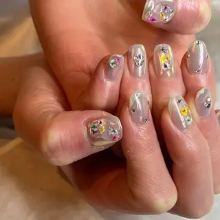 ネイル フリーランス¨̮⃝ ネイリストOKADAのネイルデザイン