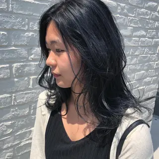 カラー レイヤーカット 古川洋之のヘアスタイル