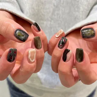 ネイル mano+所属・haruka 🐈のネイルデザイン