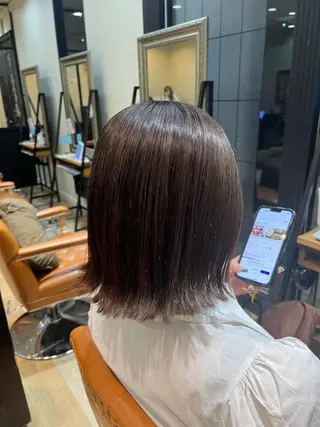 カラー KOKORO 中村 朱里のヘアスタイル