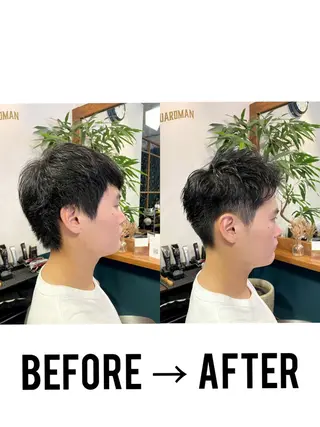メンズ 早稲田/メンズ専門 /フェード/葛西裕季のヘアスタイル