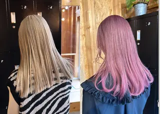 セミロング 💕モテベージュ 🧡NANAKO🧡のヘアスタイル