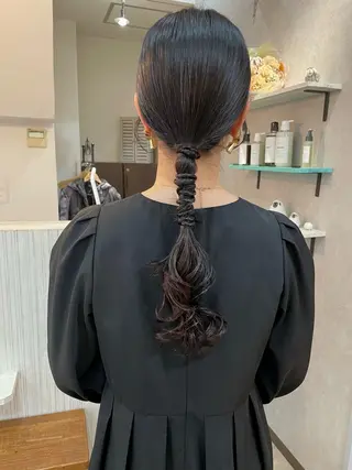 ヘアアレンジ シェアサロン糸所属・おおはし ひかりのヘアスタイル