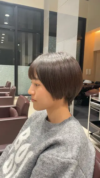 ショート 小池 夏生のヘアスタイル