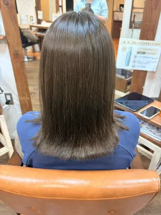 カラー 三宅/chacha blanc金剛駅前店のヘアスタイル