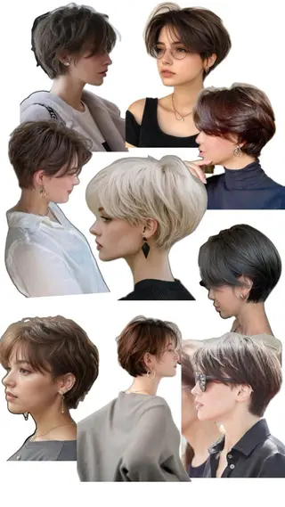 ショート UMEDA RYUHEIのヘアスタイル