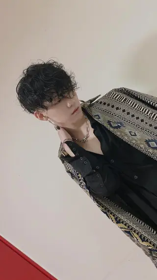 パーマ メンズ 1席のみの 美容室IKKIのヘアスタイル