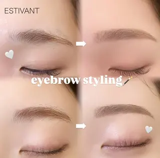 アイブロウ eye salon ESTIVANT のマツエク・マツパデザイン