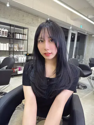 ロング Hinane ‪❤︎‬のヘアスタイル