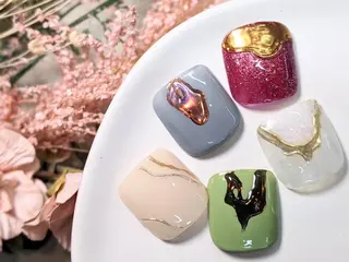 ネイル Bianca🩶 TAMIYAのネイルデザイン