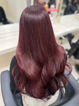 カラー 暖色ガーリーヘア🎀 MEARI🩰のヘアスタイル