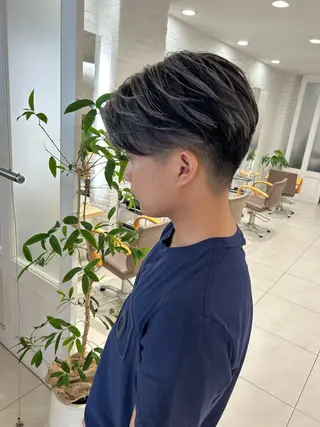 ショート カラー メンズ 🍀透明感抜群🍀/ ハイトーンカラーのヘアスタイル